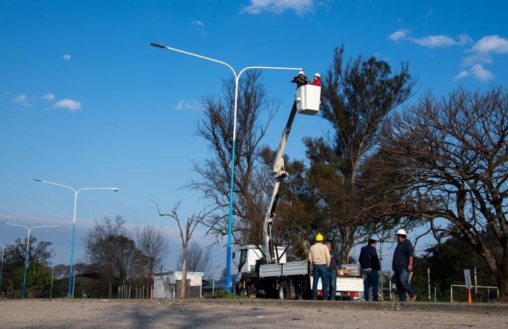 Renovación del alumbrado público en Campo Norte
